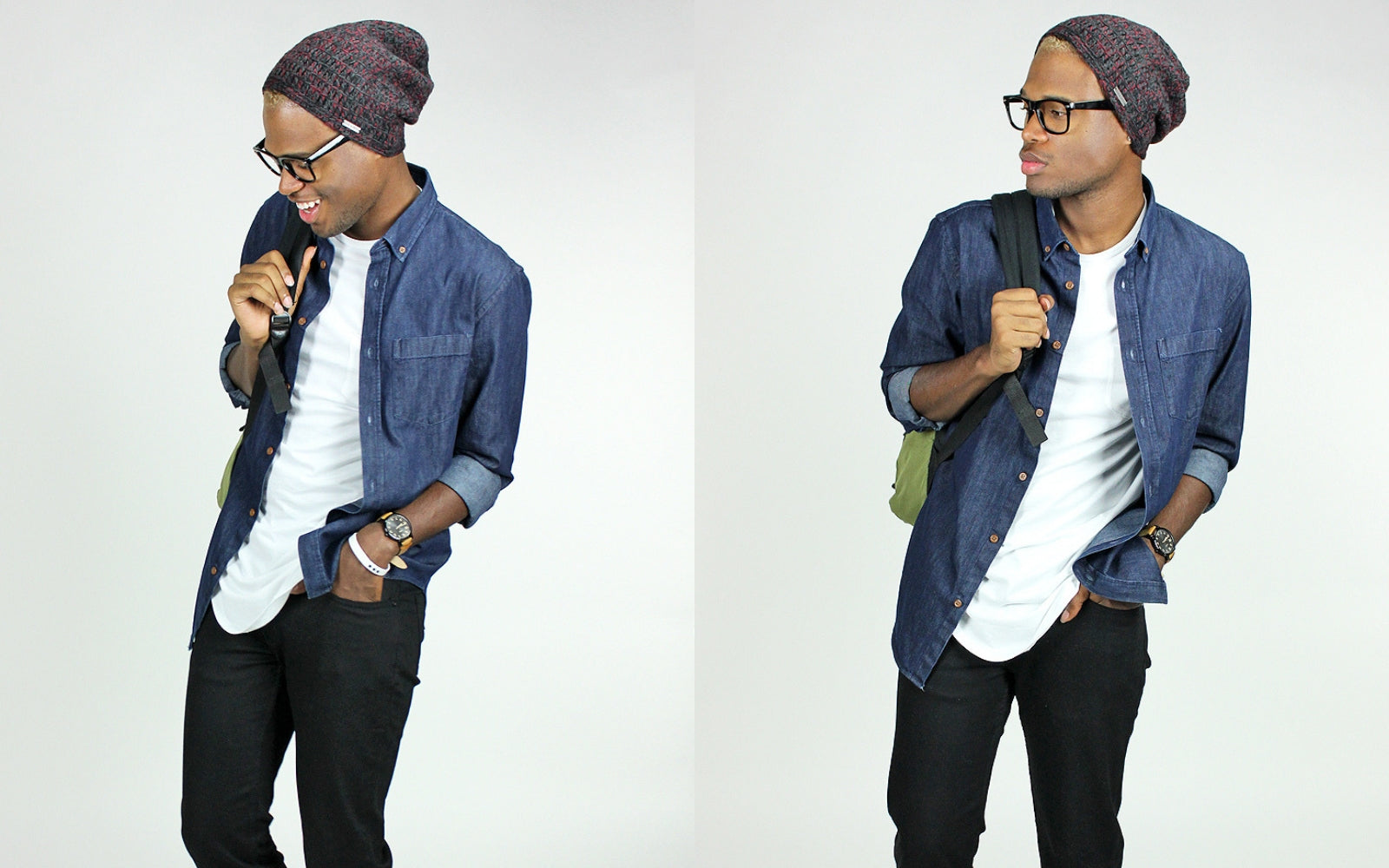 Can you wear beanies with glasses?