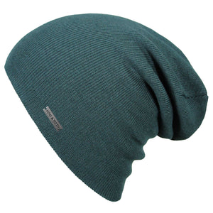 Green Slouchy Beanies For Men