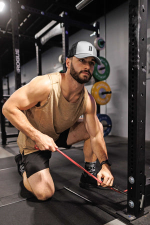 Grey Performance Trucker Hats