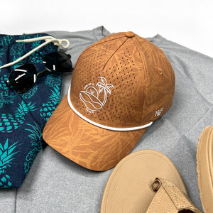 Tan Pool Hats for Men