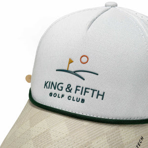 White Golf Cap for Men