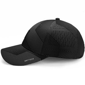 black workout hat