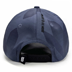 blue workout hat