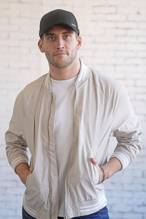 Black base ball caps for men