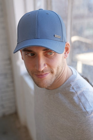 Blue fashion baseball caps