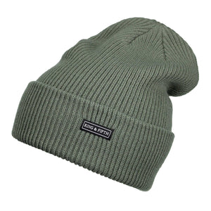 Green Mens Slouchy Beanies