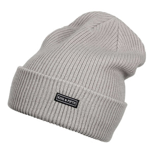 Grey Mens Slouchy Beanies