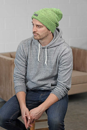 Mens Slouchy Beanie - The Forte XL