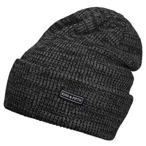 Womens Oversized Beanie Black