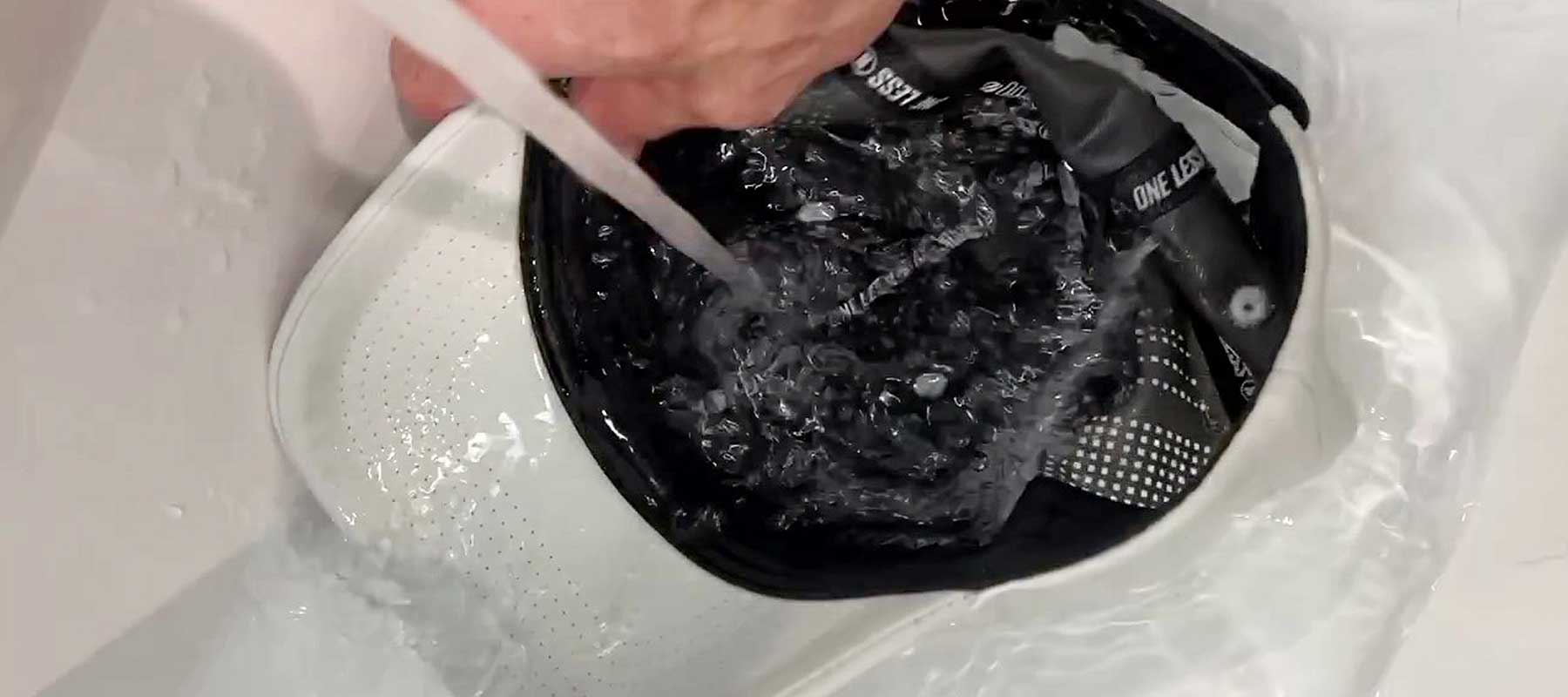 How to Quick Rinse your Baseball Hat