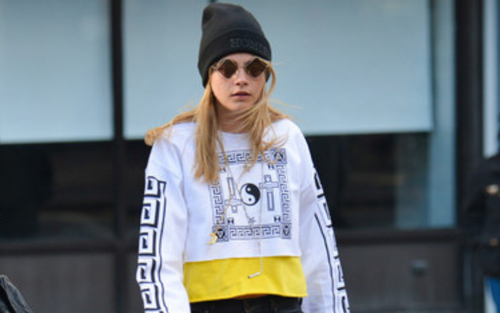Cara Delevigne Beanie - Get This Look - Womens Beanie