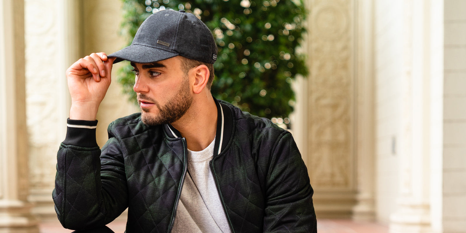 Mens Fashion Baseball Cap - The Senna Menswear