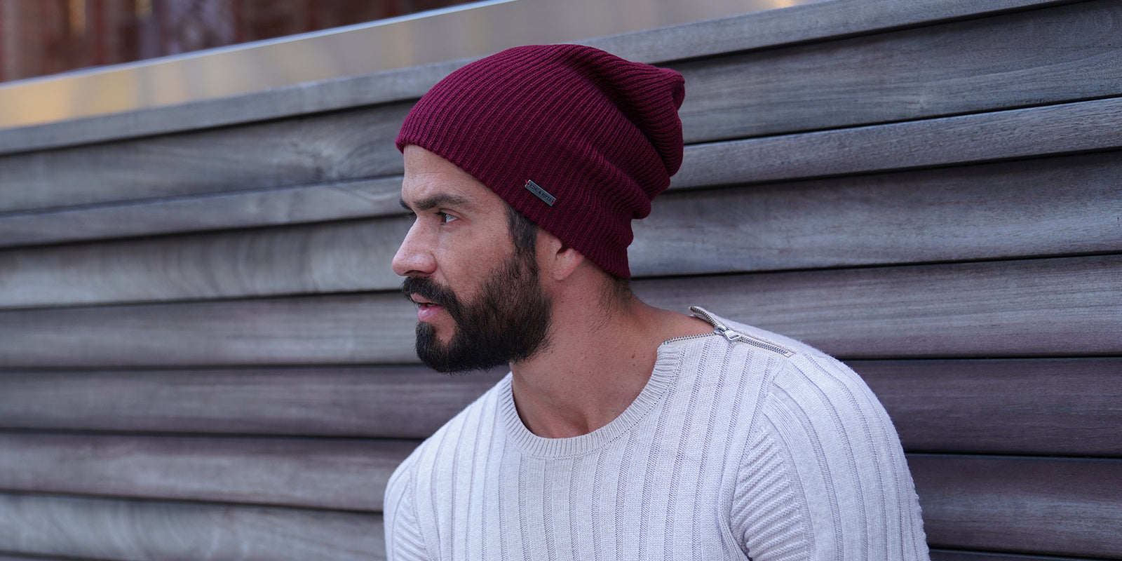 Mens Slouchy Beanie - The Forte
