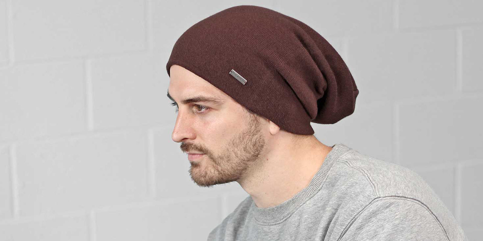 Mens Oversized Beanie - The Mason XL