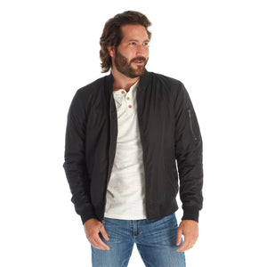 Lewis Sherpa Lined Bomber Jacket