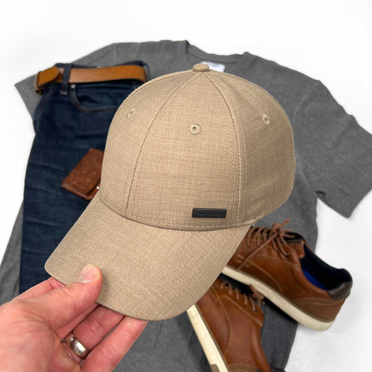 Beige Fashion Baseball Cap