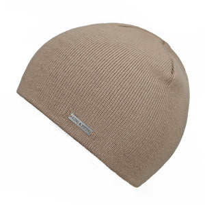 Beige Skull Cap Beanie