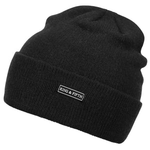 Black Cashmere Beanies For Women