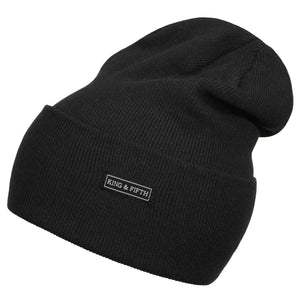 Black Mens XL Beanie