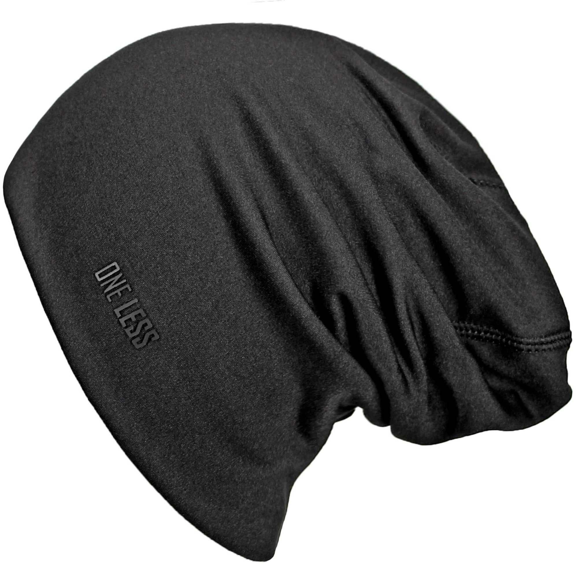 Black Oversized XL Beanie for Women