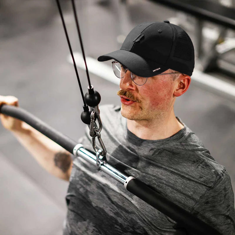 Performance Trucker Hat By King & Fifth - Low Profile Mesh Baseball Cap For Workouts
