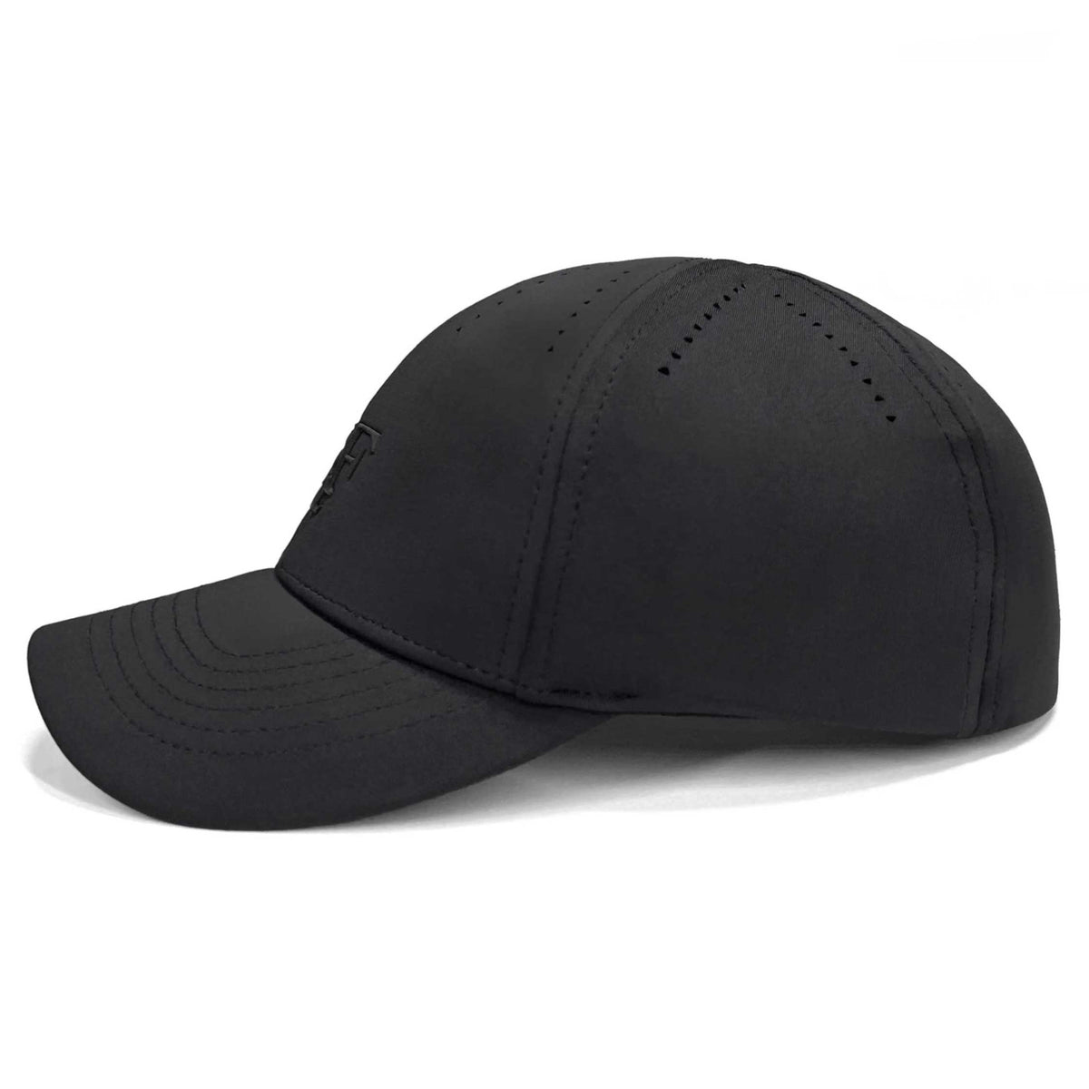 Black fitted hats for men