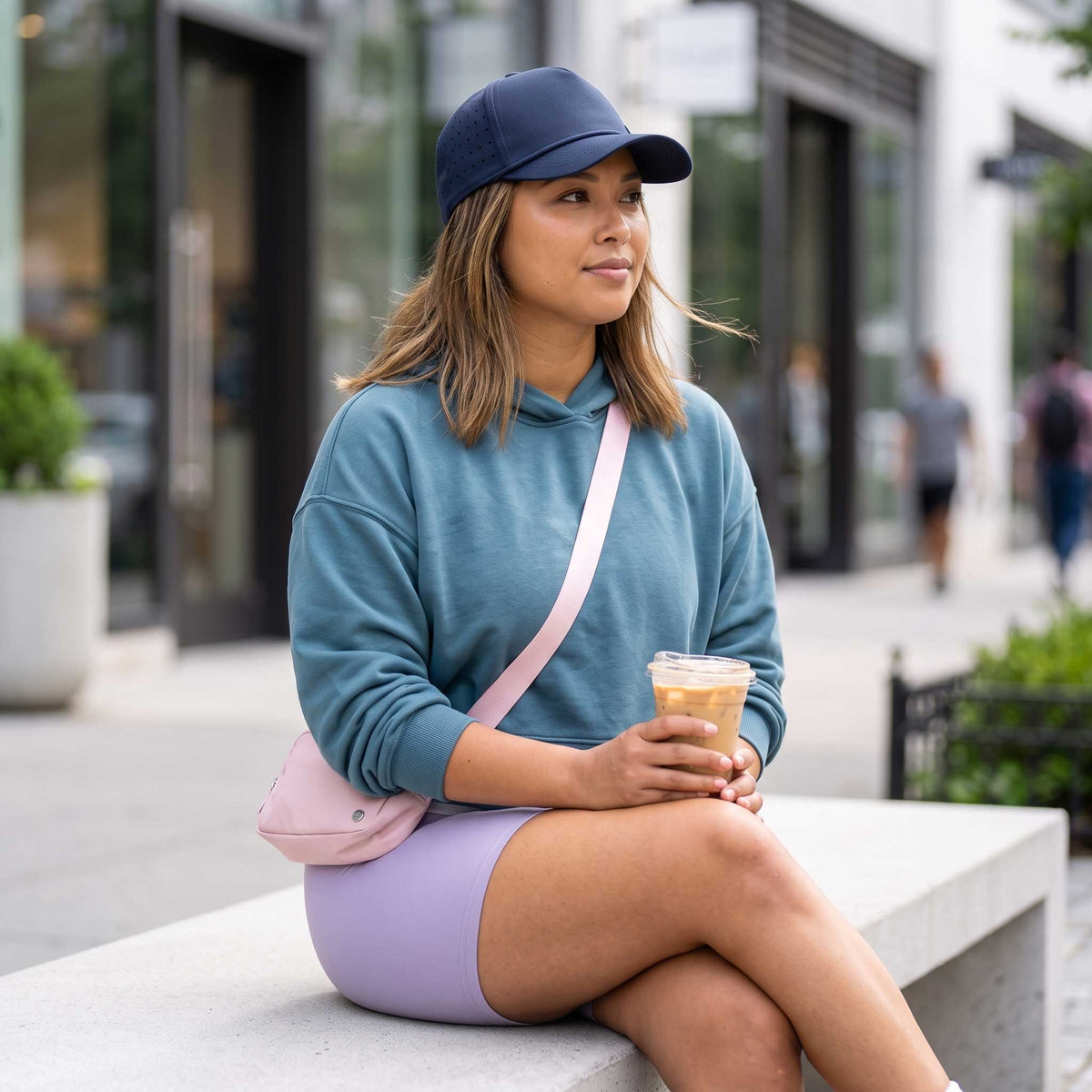 Blue Athleisure Hat