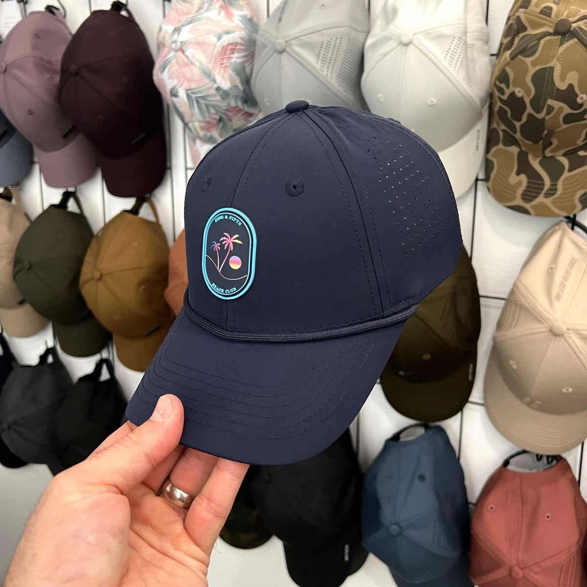 Blue Pool Hat for Men