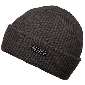 Dark Grey Beanie for Men