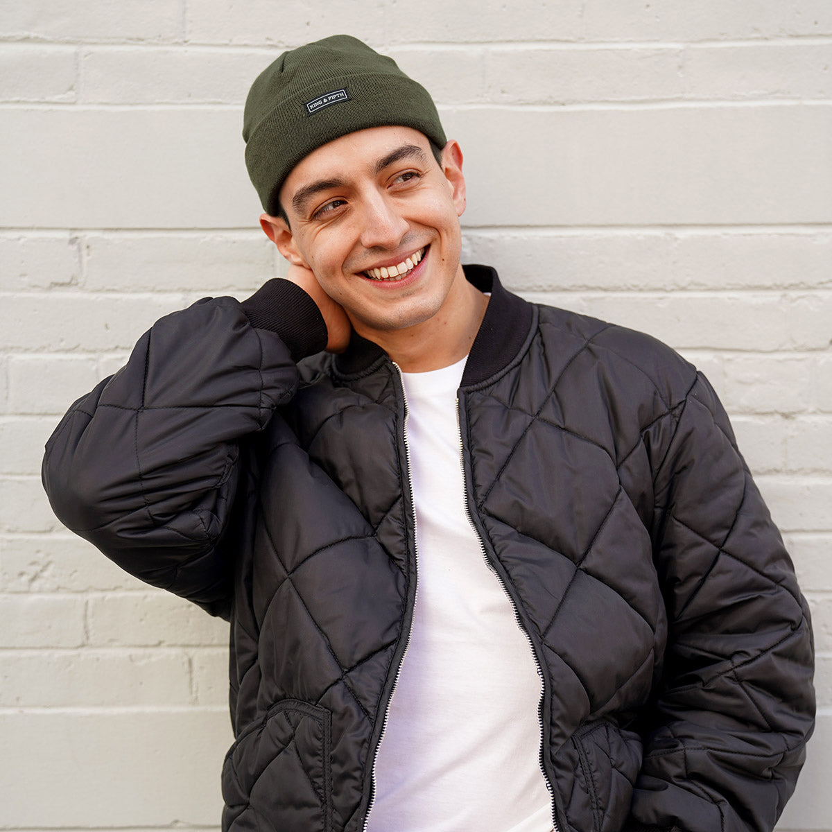 Green Beanies for Men