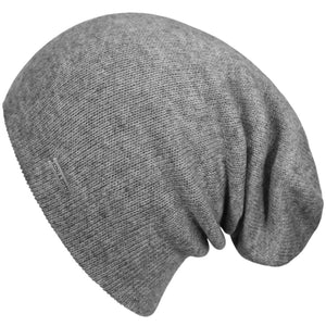 Gray Oversized Beanie