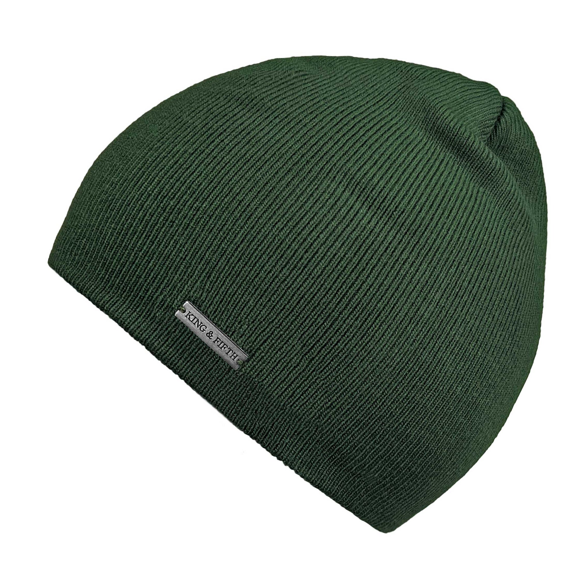 Black Skull Cap Beanie