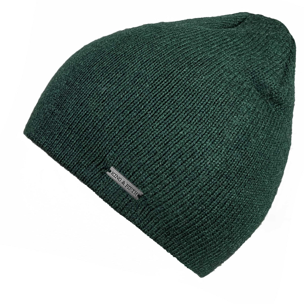 Green Skull Cap Cashmere Beanie