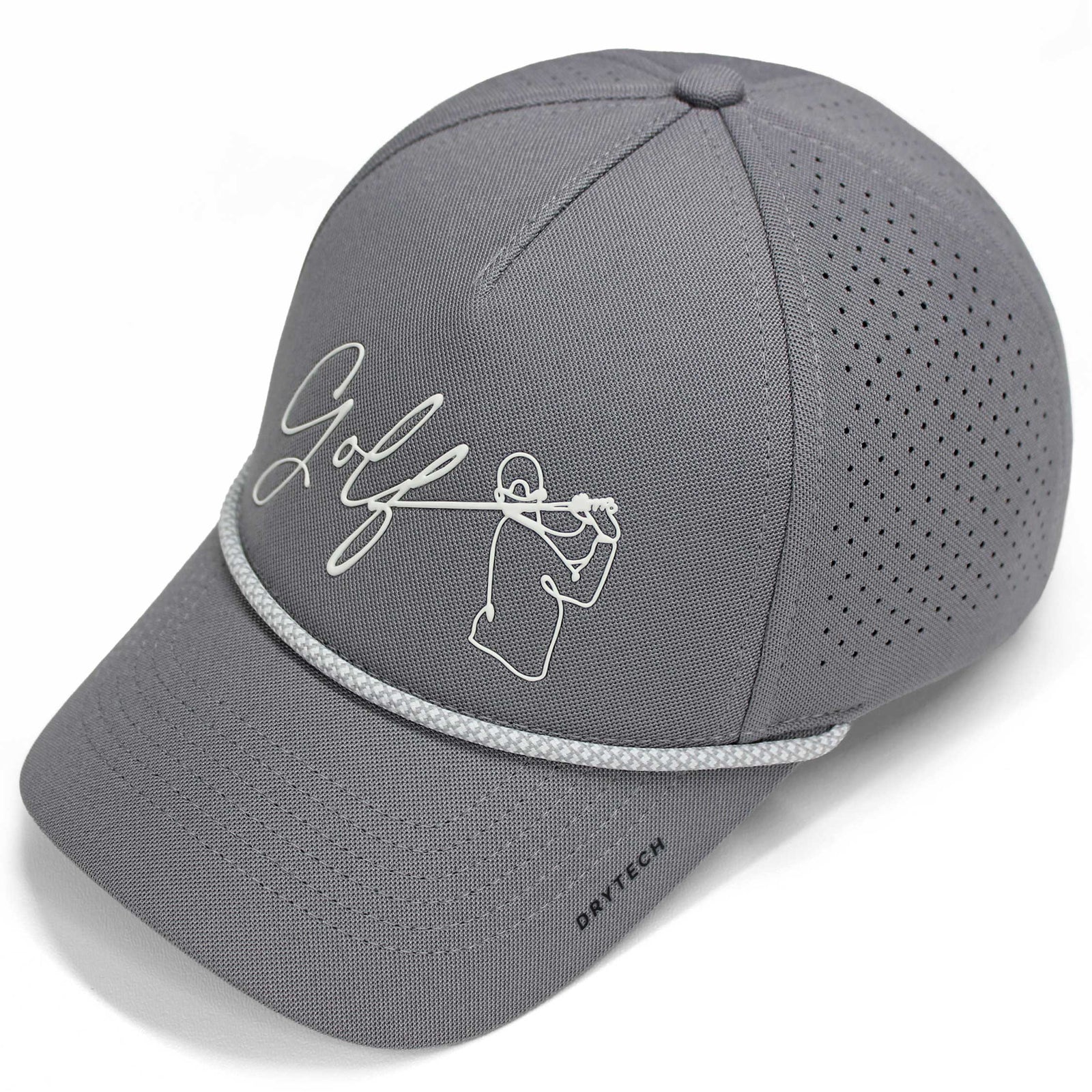 Grey Golf Hat