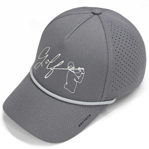Grey Golf Hat