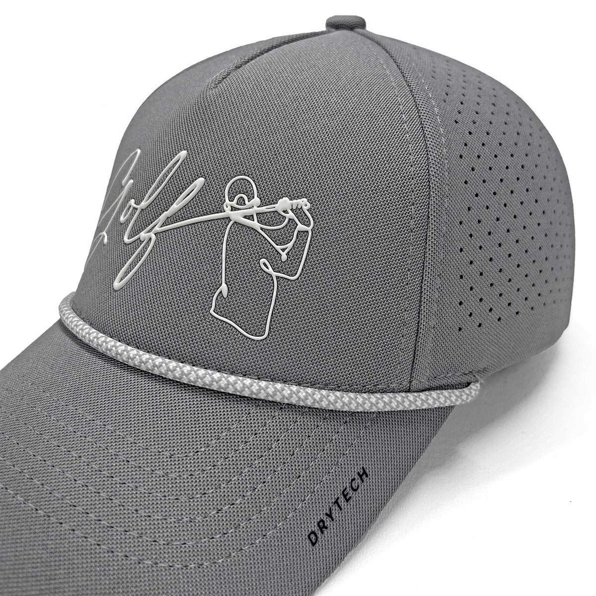 Grey Golf Hat for Men