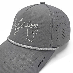 Grey Golf Hat for Men