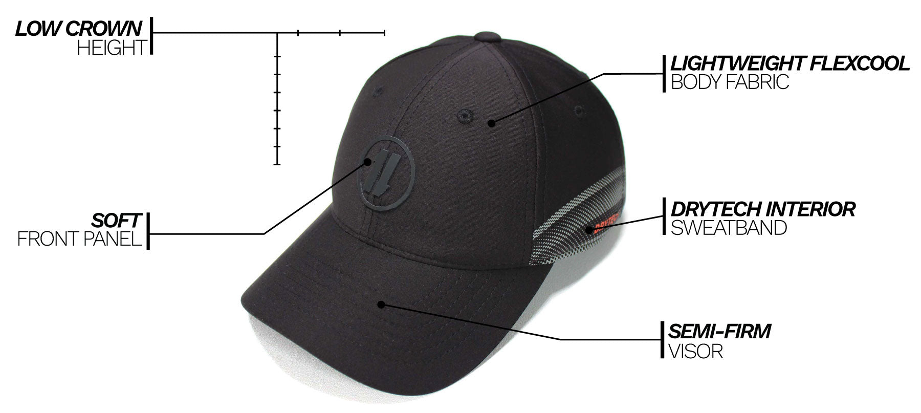 Black Baseball Hats for Men