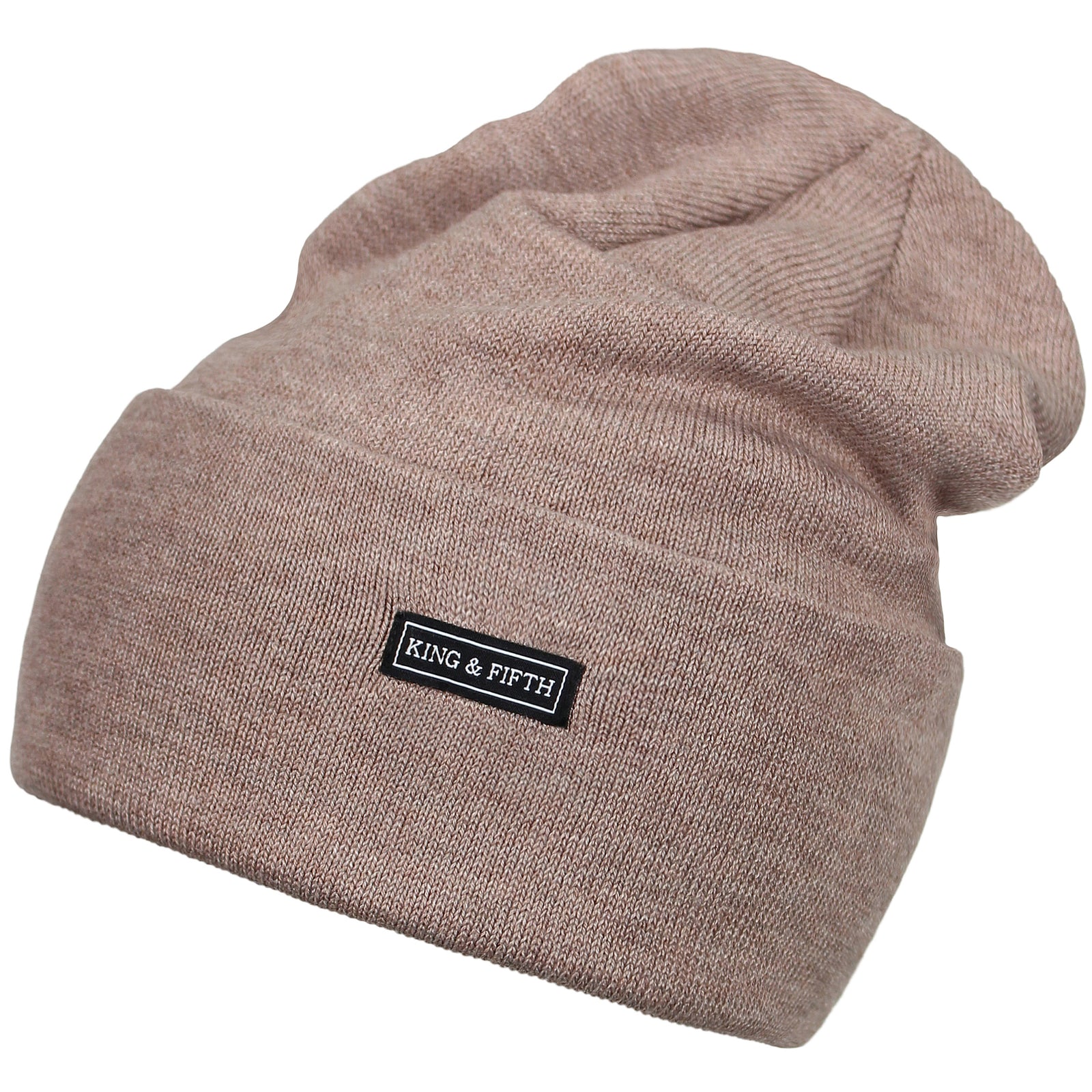 Black Extra Large Slouchy Beanie