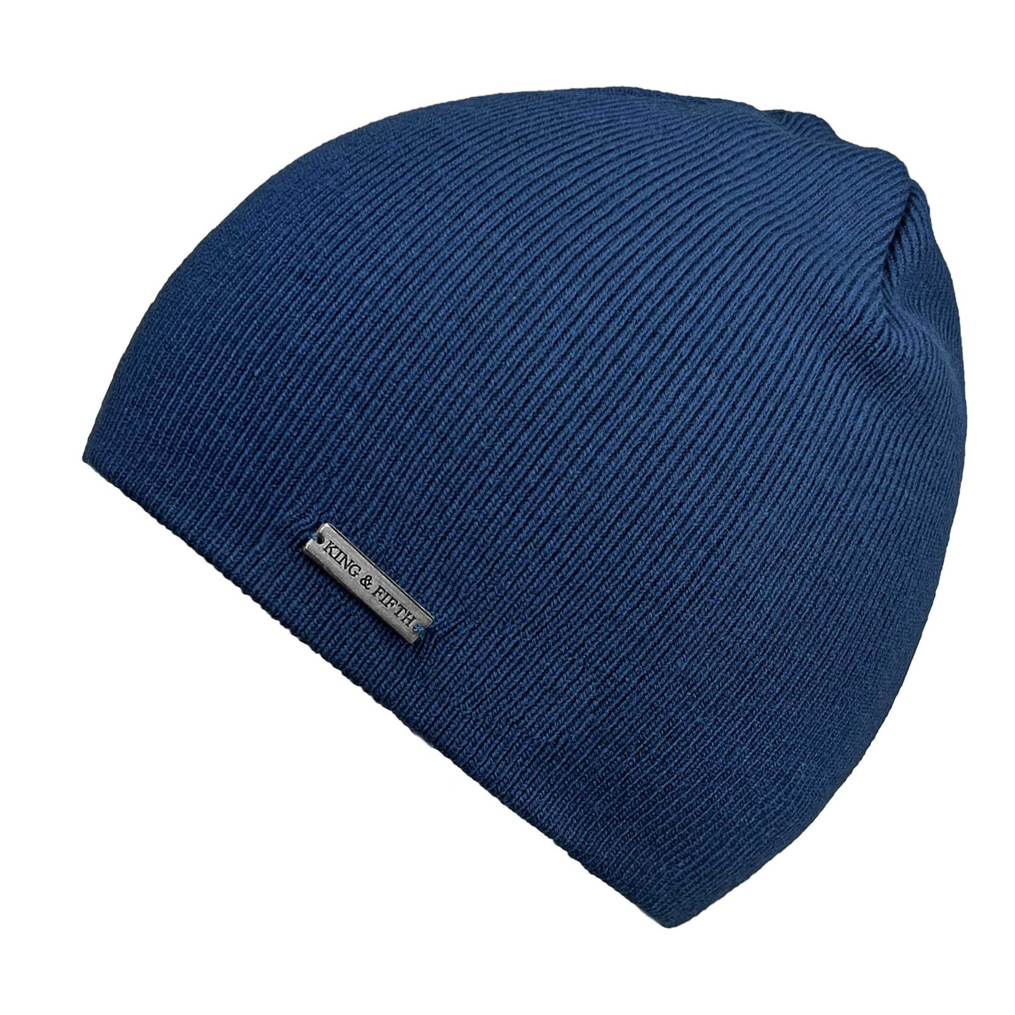 Black Skull Cap Beanie