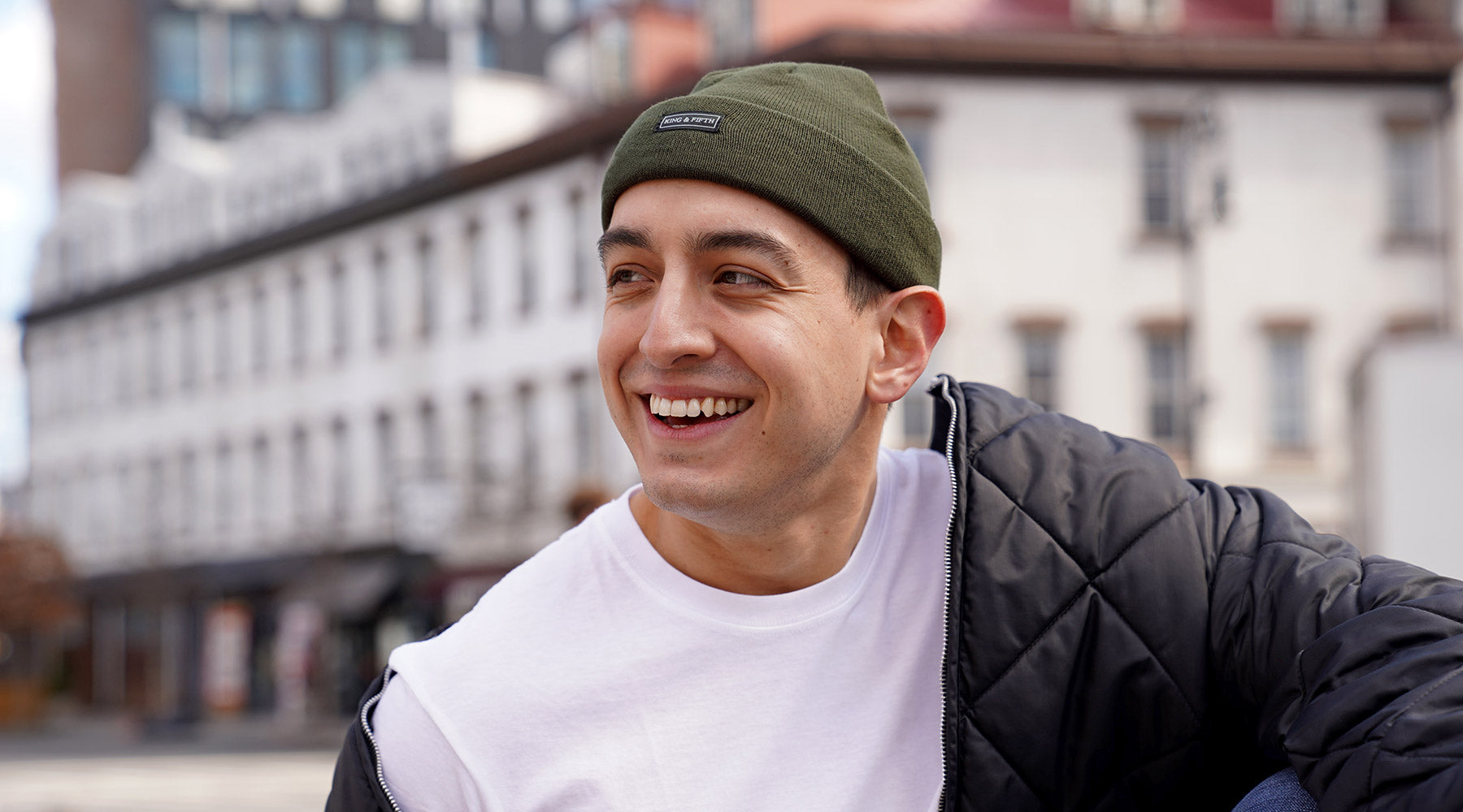 Green Beanies for Men