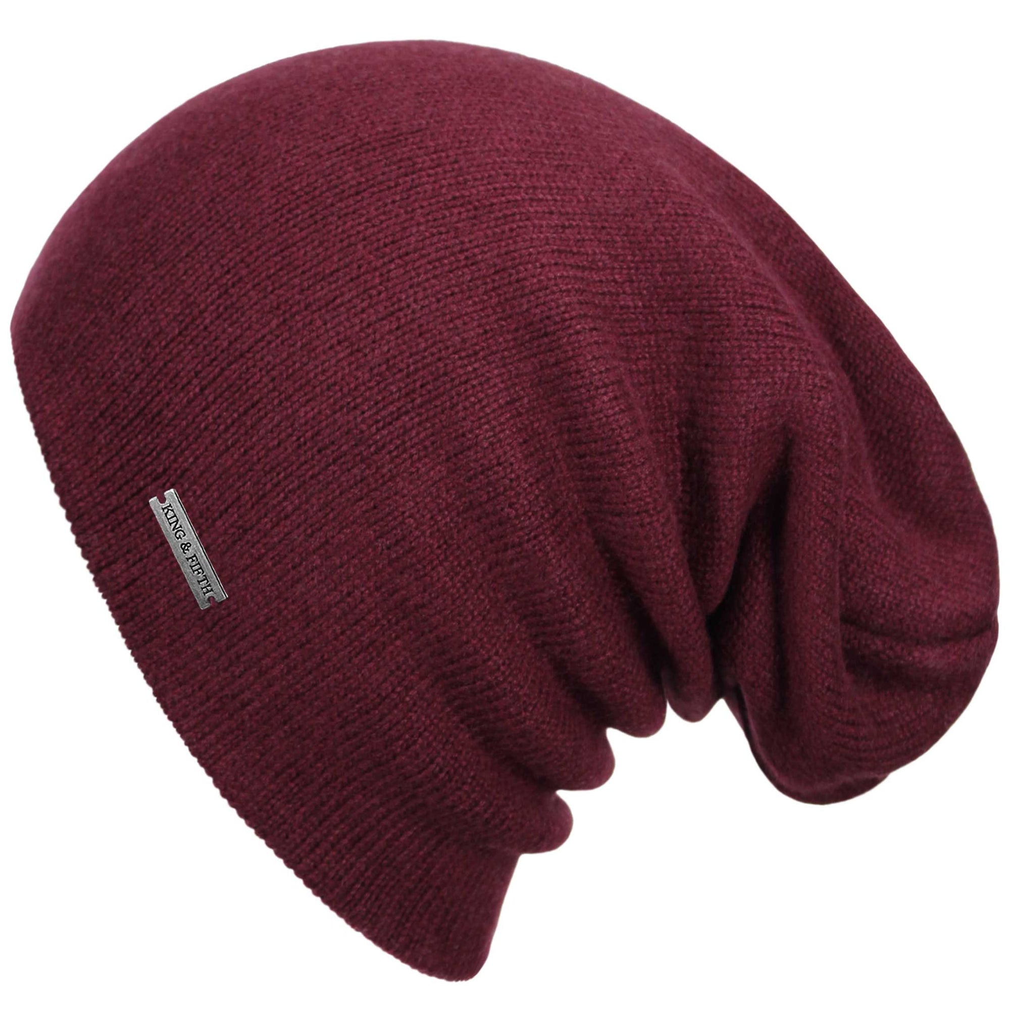 Oversized Cashmere Beanie