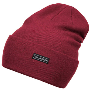 Red Oversized Beanie