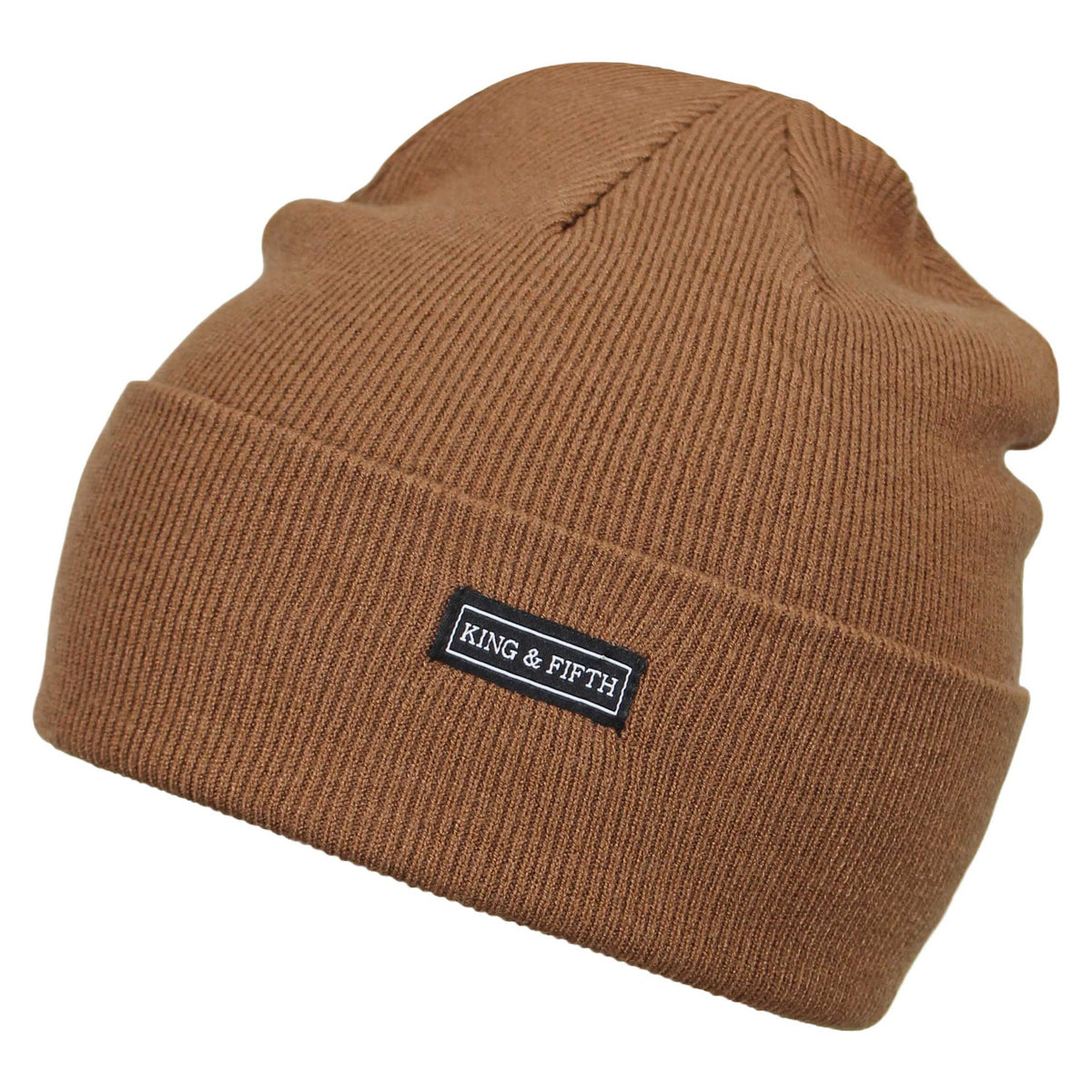 帽子 Almighty Beanie (Brown/BLK) King & Fifth Mens Slouchy Beanie | The Echo | Winter Beanie