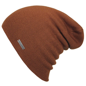 Tan Slouchy Beanies for Women