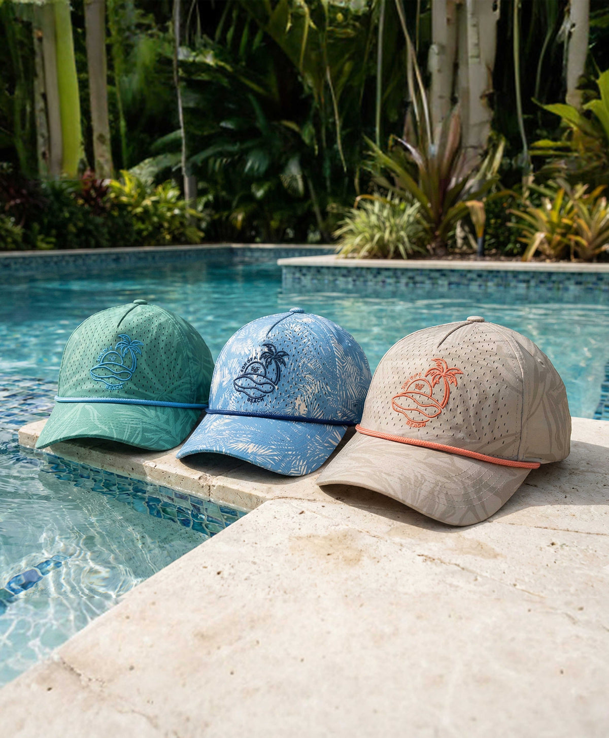 Water Resistant Pool Hats