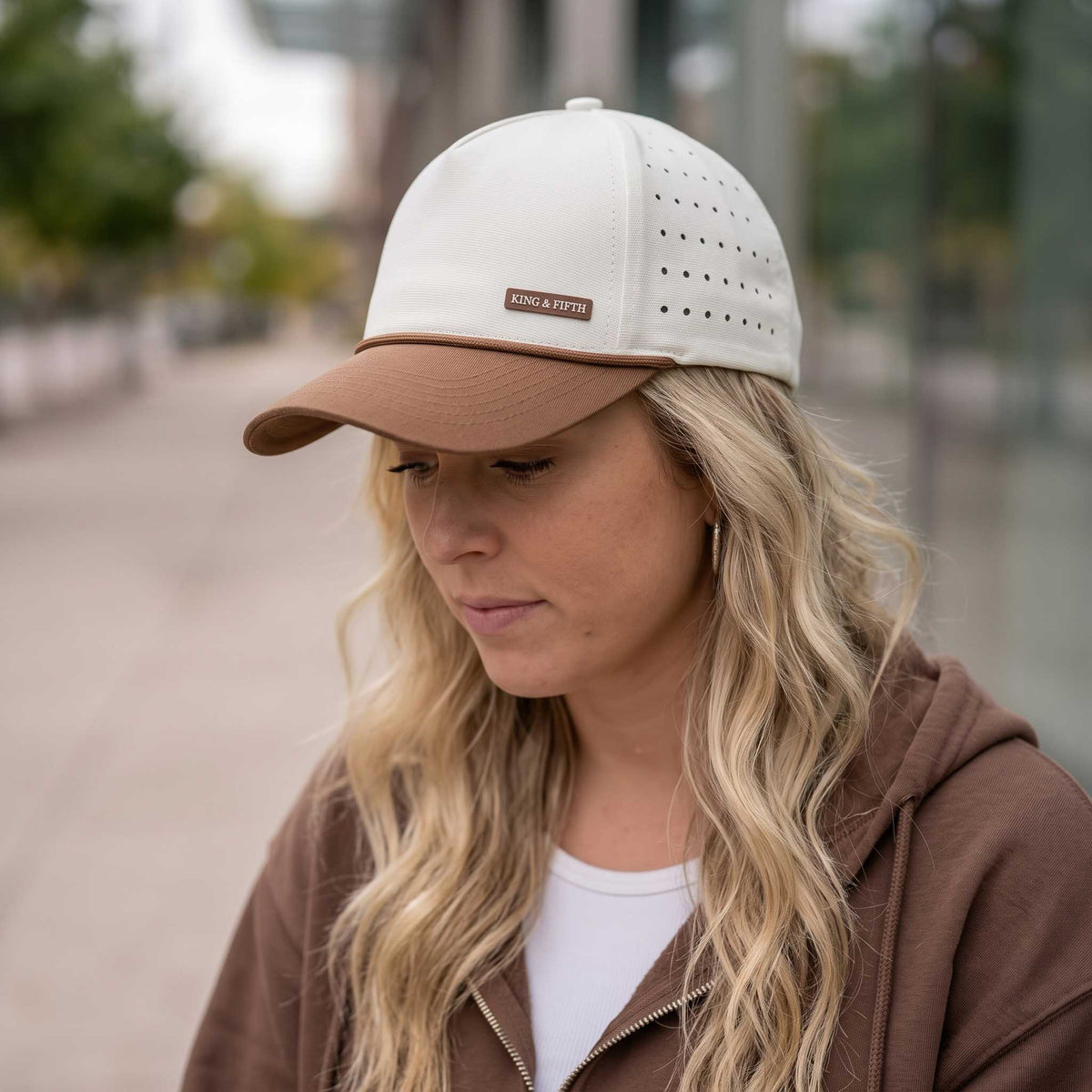 White Athleisure Hat