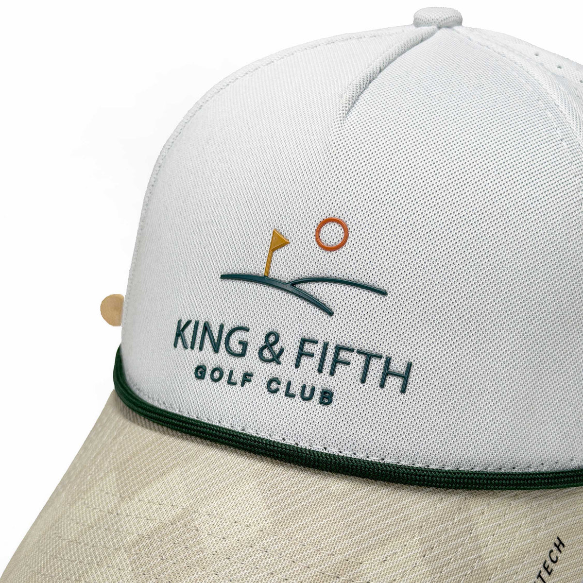 White Golf Cap for Men