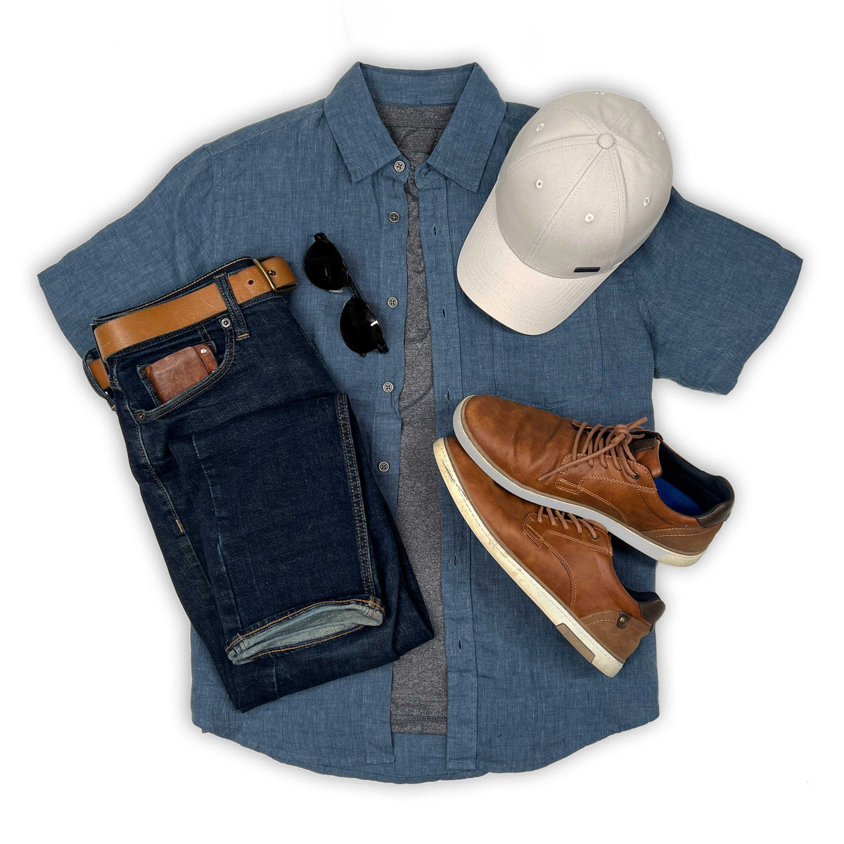 White Lightweight Baseball Cap