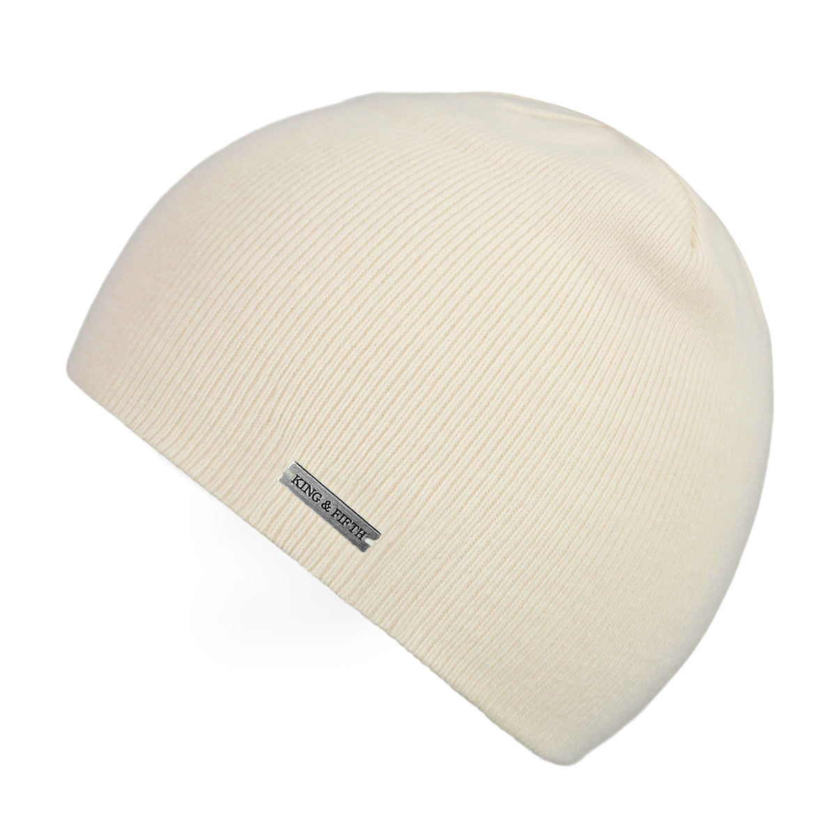 White Skull Cap Beanie
